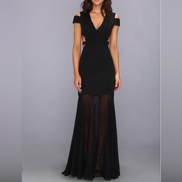 BGBGMAXAZRIA Cage Lock Dress - Black - Picture 9 of 9